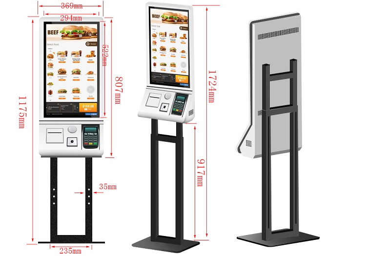 Self Payment Touch screen Kiosk